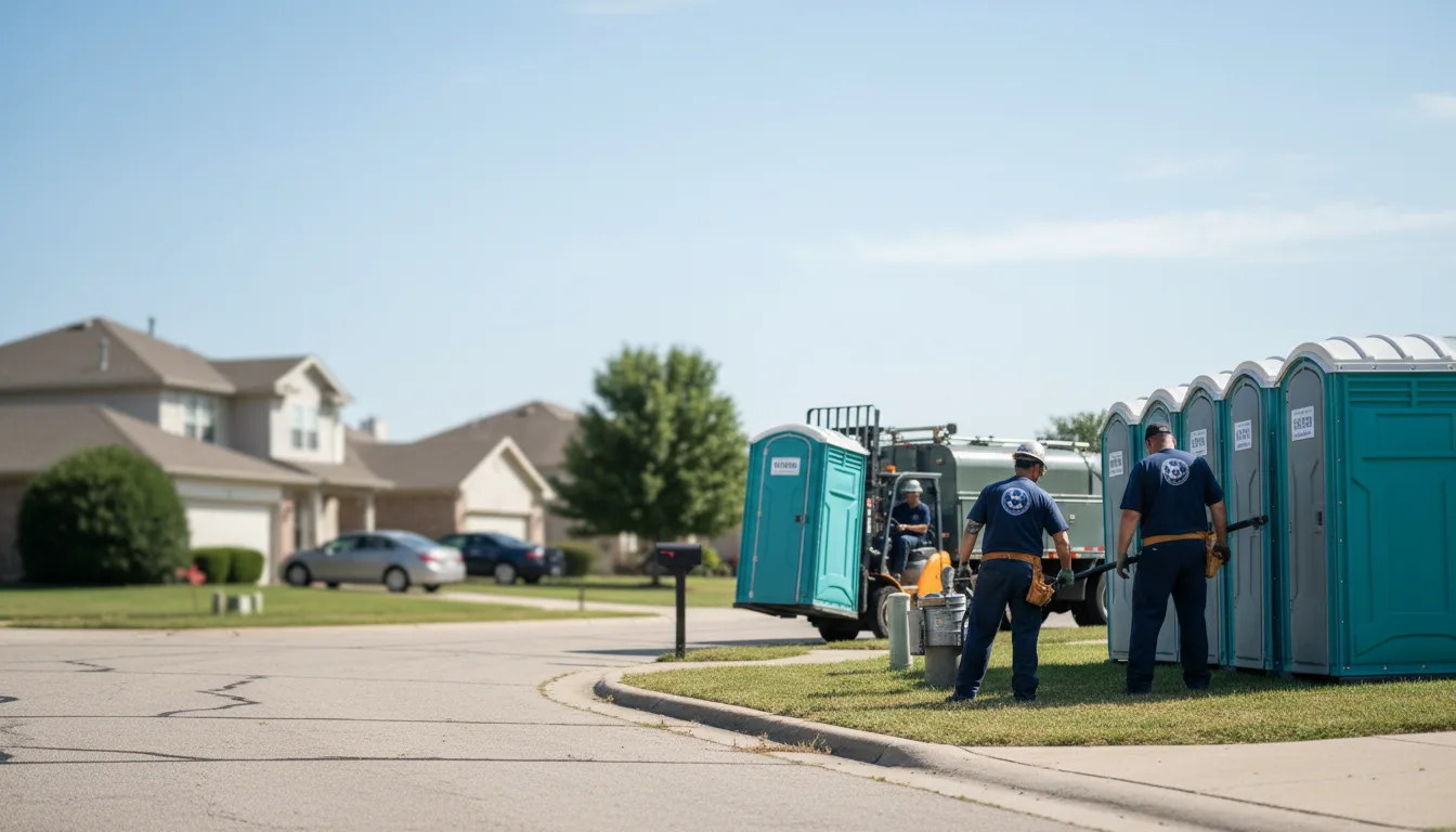 Porta Potty Rental in Warren, OH near me